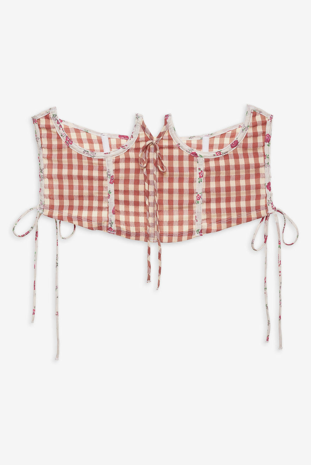 Georgia Corset Slip Dress — Red