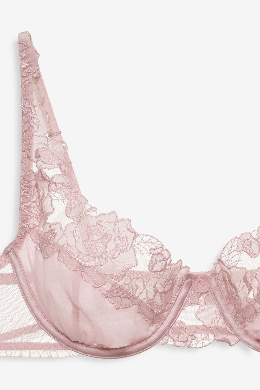 Blissful Blooms Underwire Bra — Pink