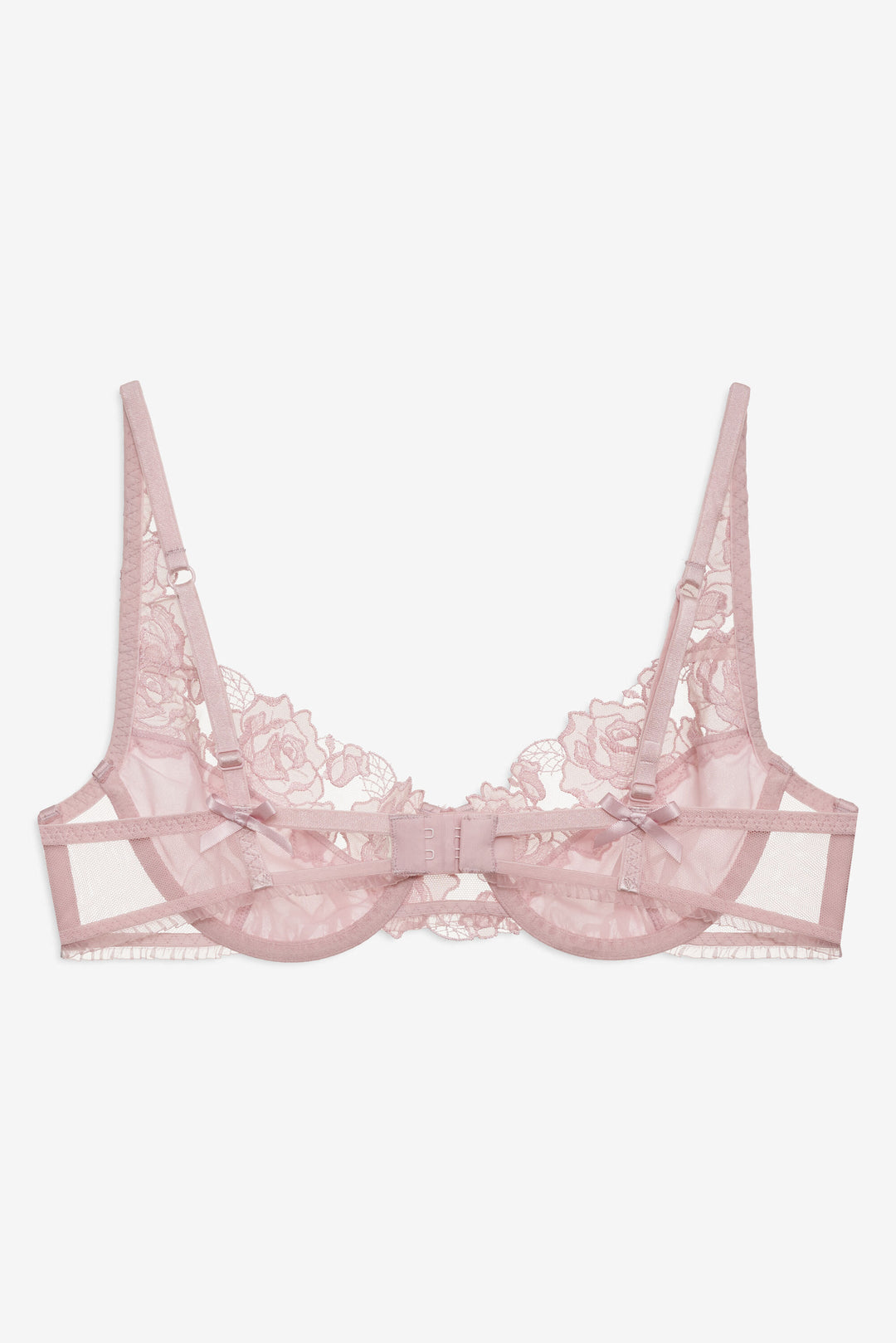 Blissful Blooms Underwire Bra — Pink