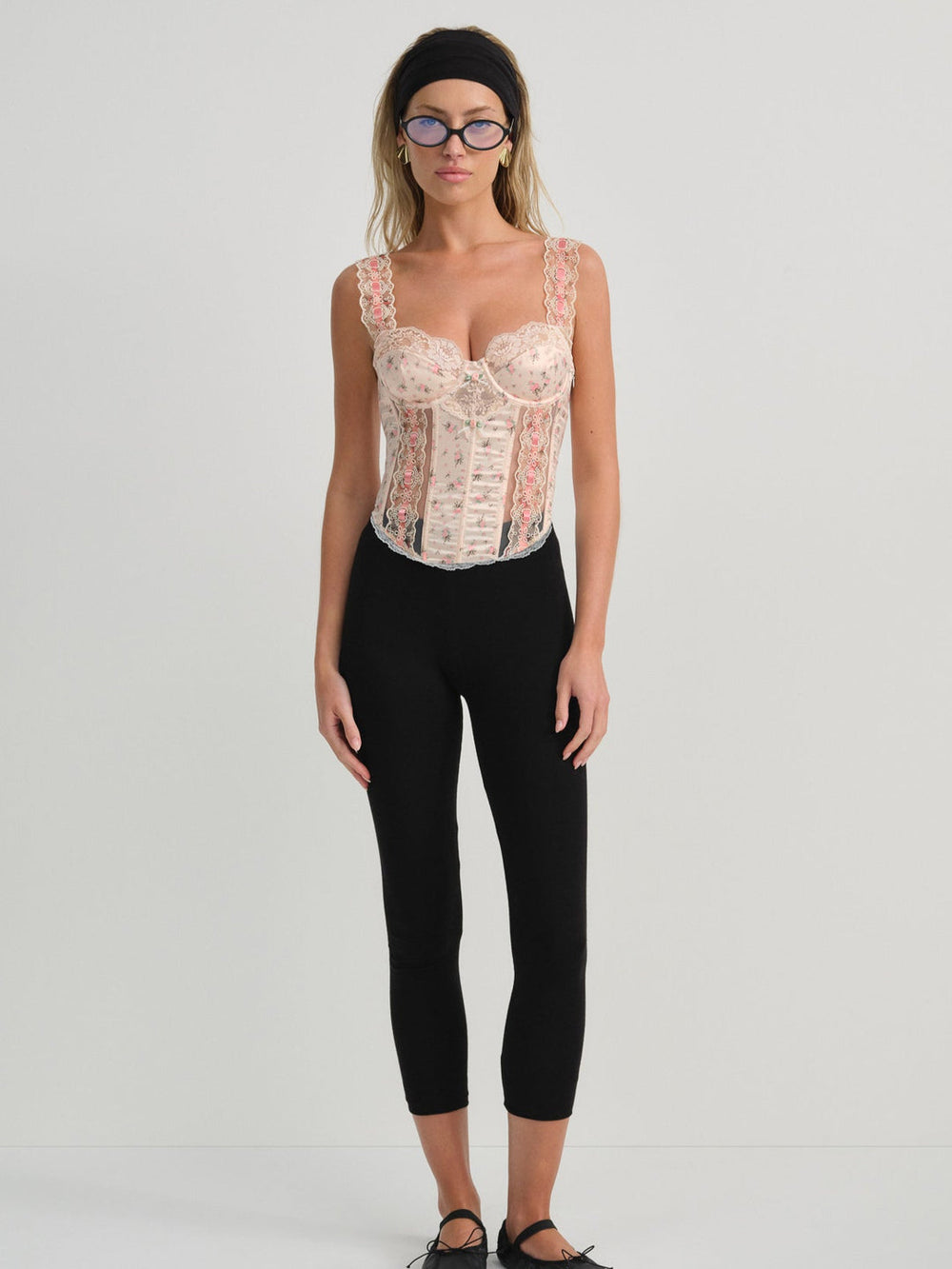 Peaches & Cream Bustier — Peach