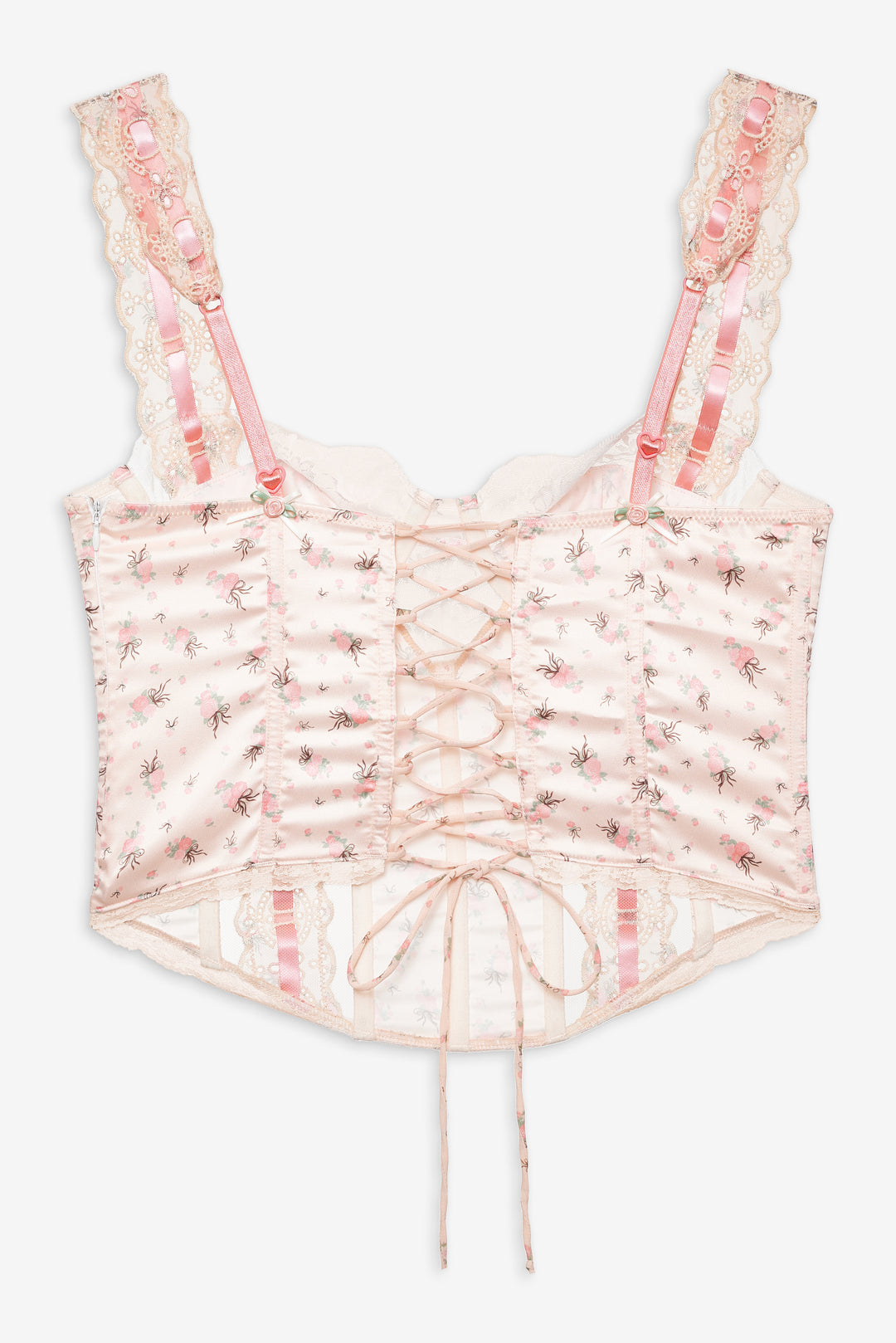 Peaches & Cream Bustier — Peach
