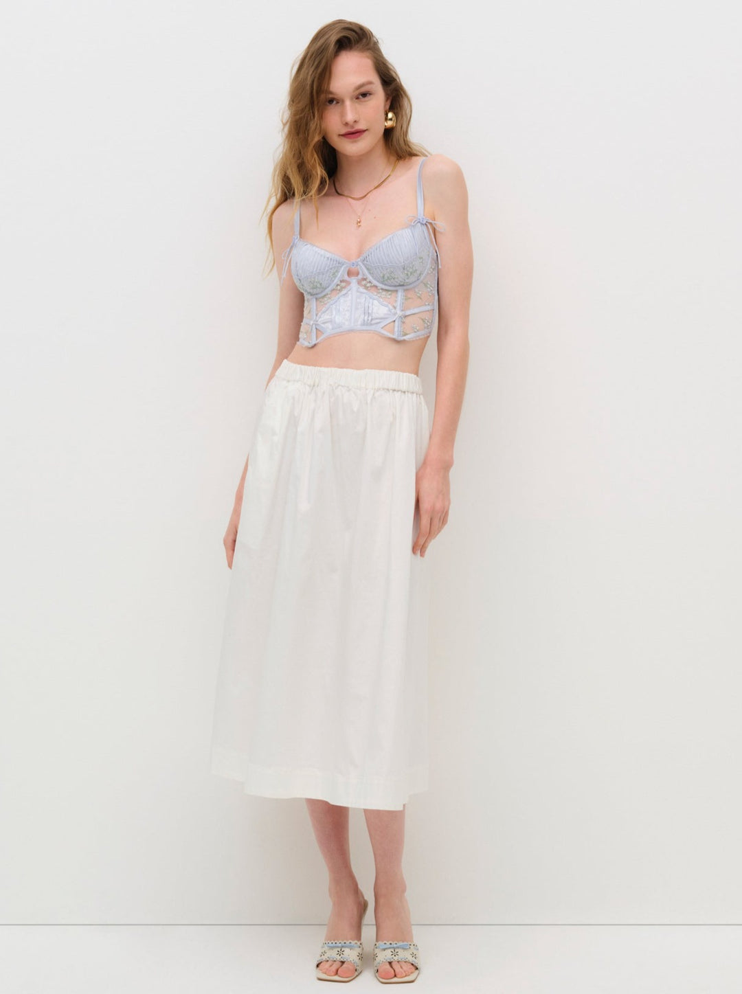 Baby's Breath Bustier — Blue