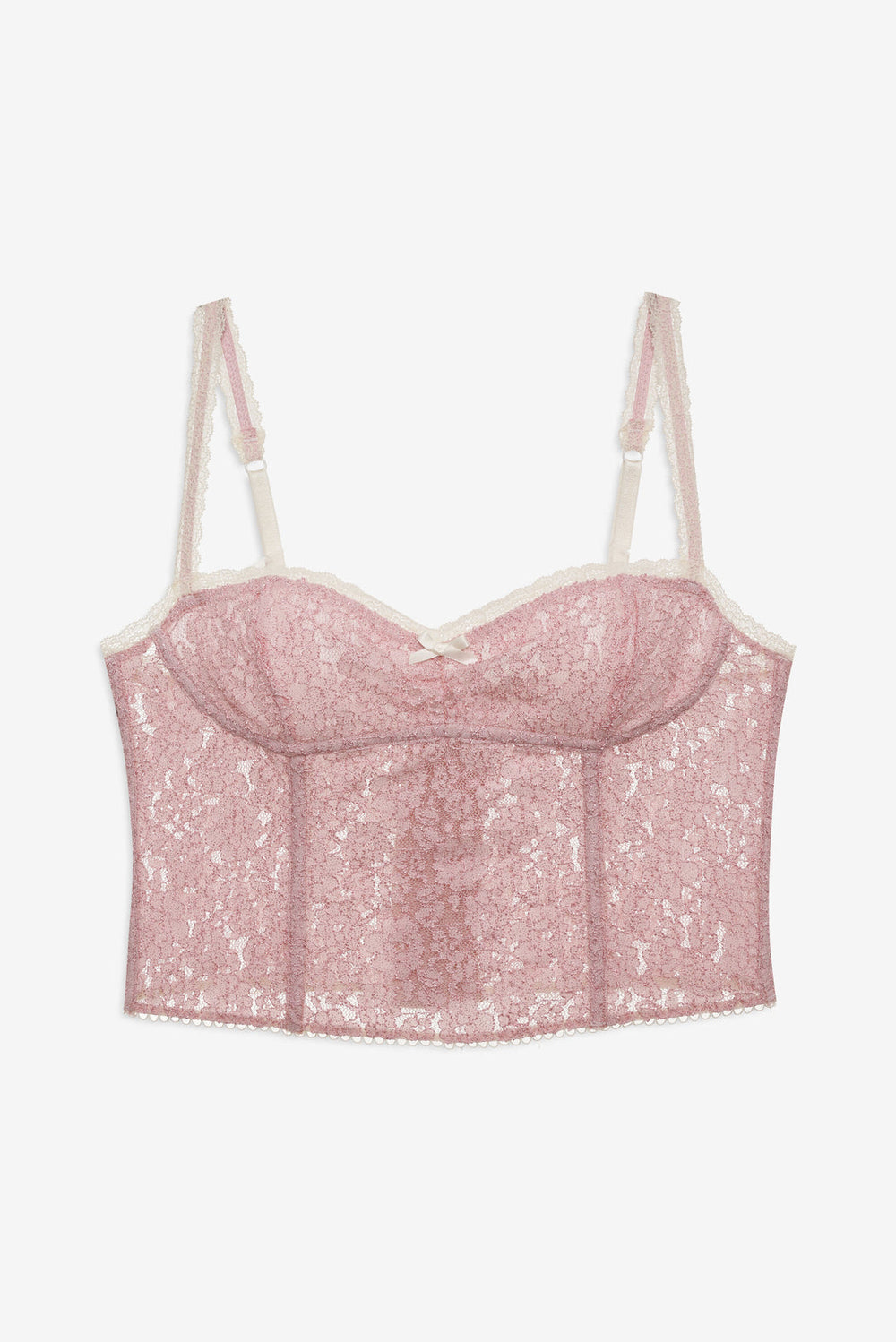 Pamela Stretch Bustier — Pink