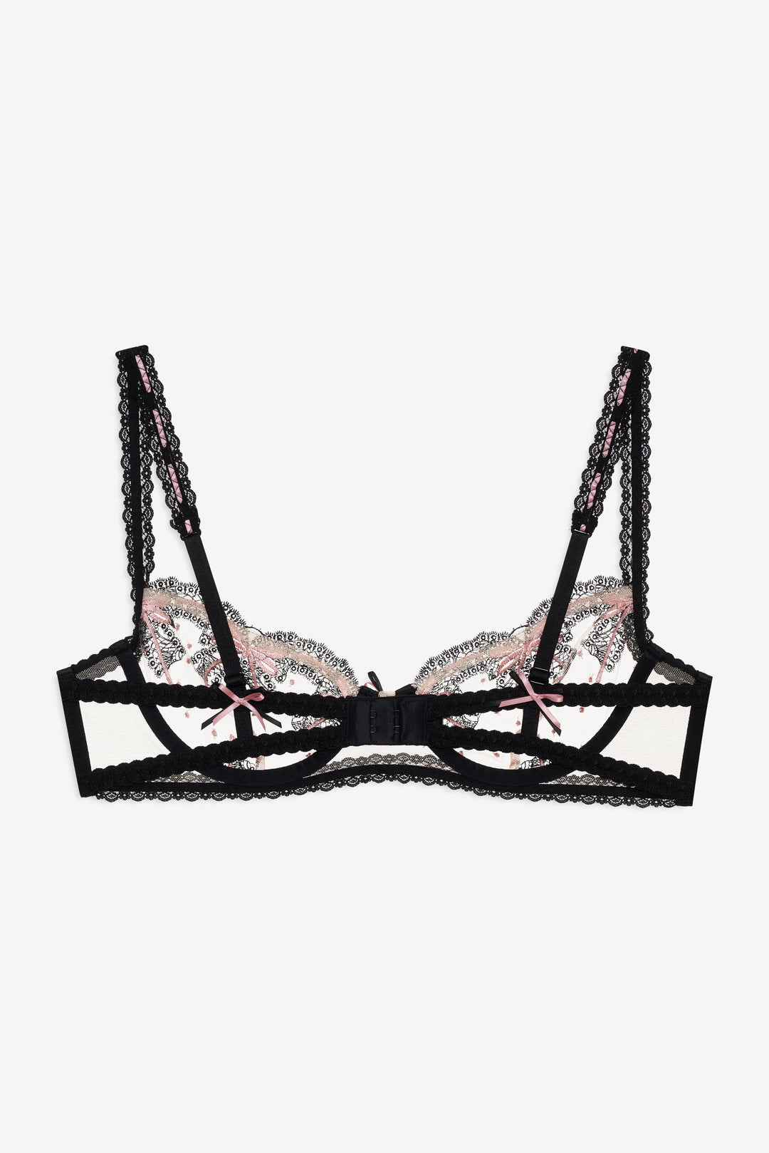 Love Letters Underwire Bra — Black