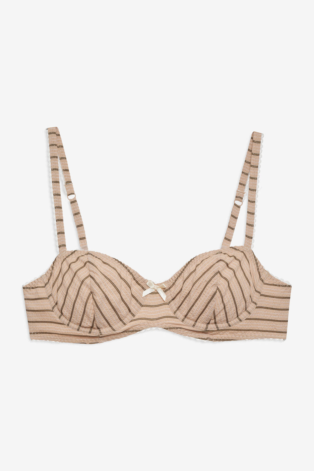 Mindy Underwire Bra — Brown