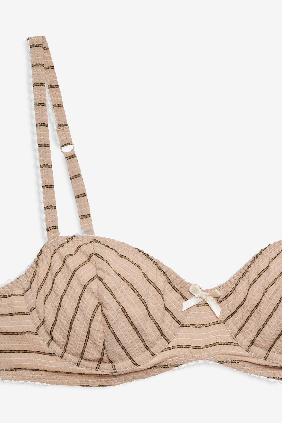 Mindy Underwire Bra — Brown