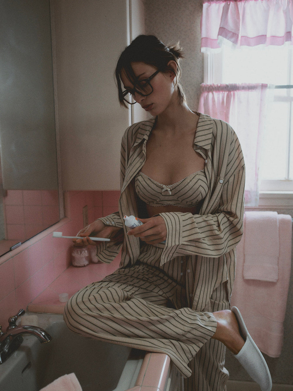 Mindy Underwire Bra — Brown