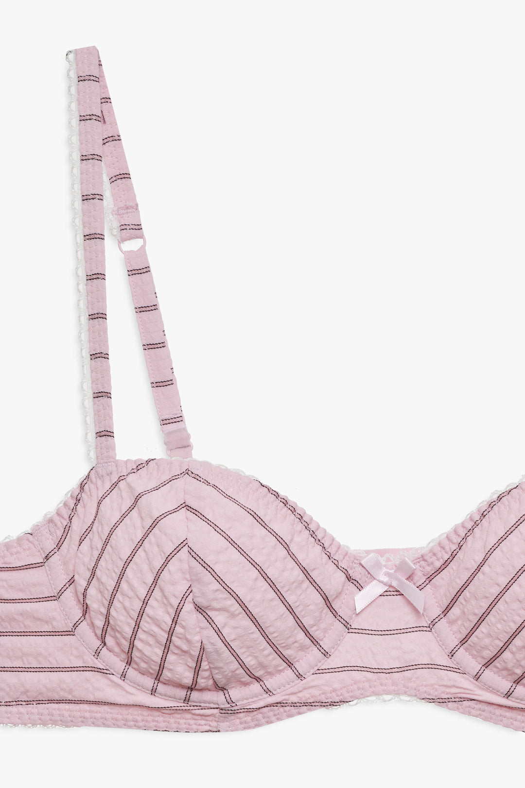 Mindy Underwire Bra — Pink