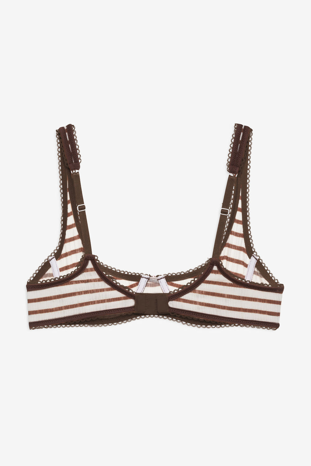 Bella Underwire Bra — Brown