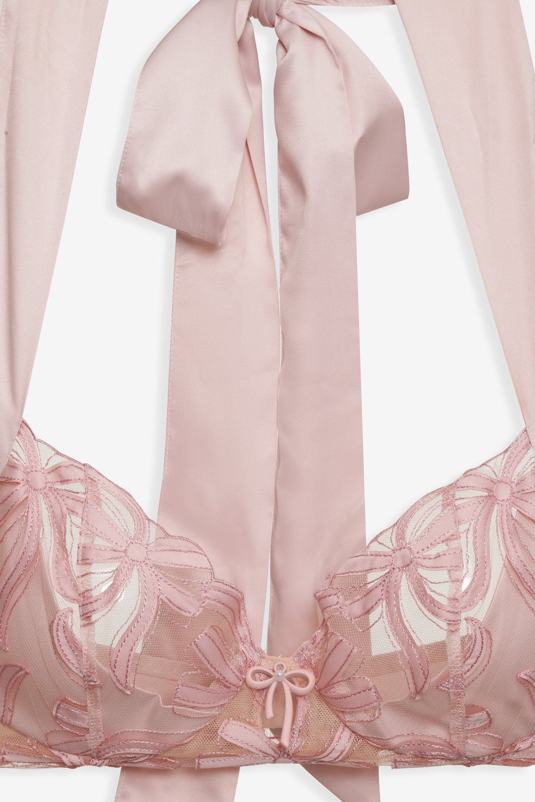 Hallie Underwire Bra — Pink