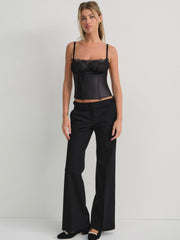Papillon Bustier — Black