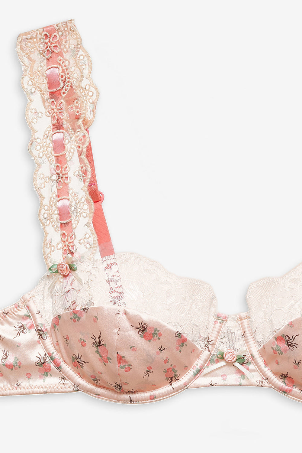 Peaches & Cream Underwire Bra — Peach