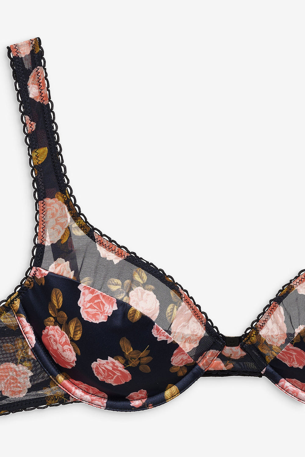 Kayla Underwire Bra — Navy