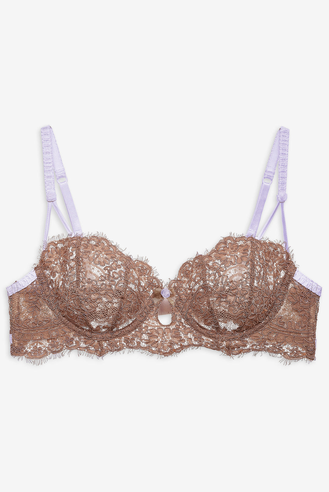 Holly Underwire Bra — Chocolate
