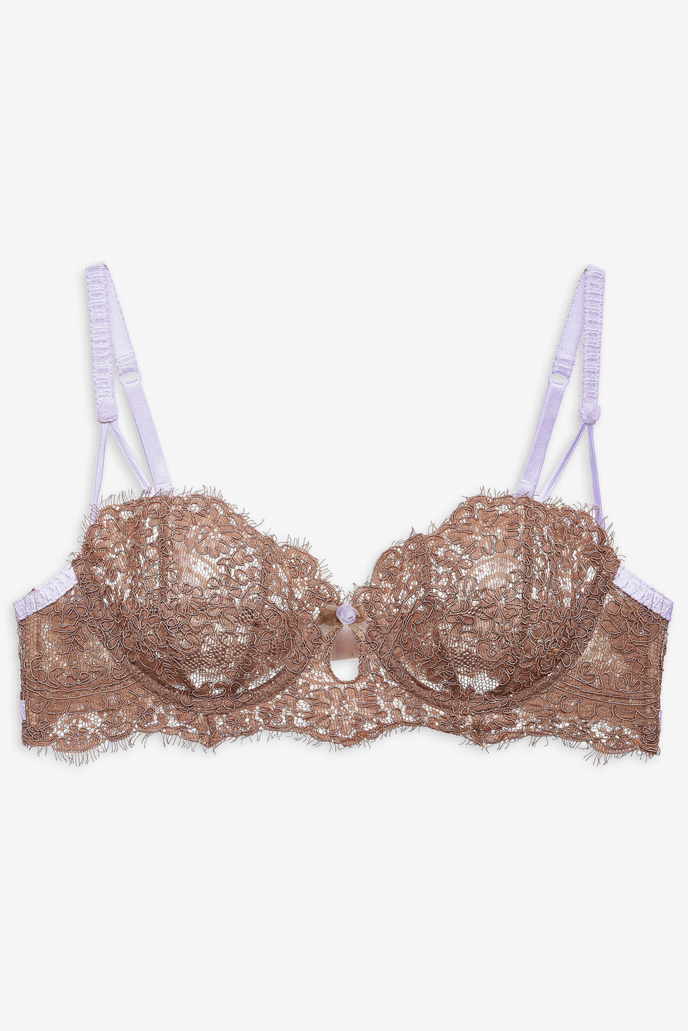 Holly Underwire Bra — Chocolate