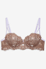 Holly Underwire Bra — Chocolate