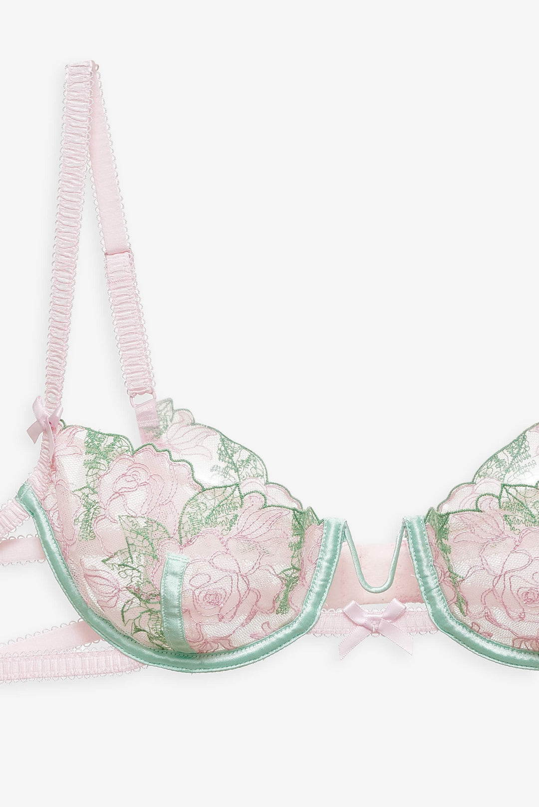 Love Story Underwire Bra — Green