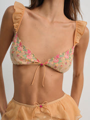 Glimmer Rosebud Bralette — Rose Gold