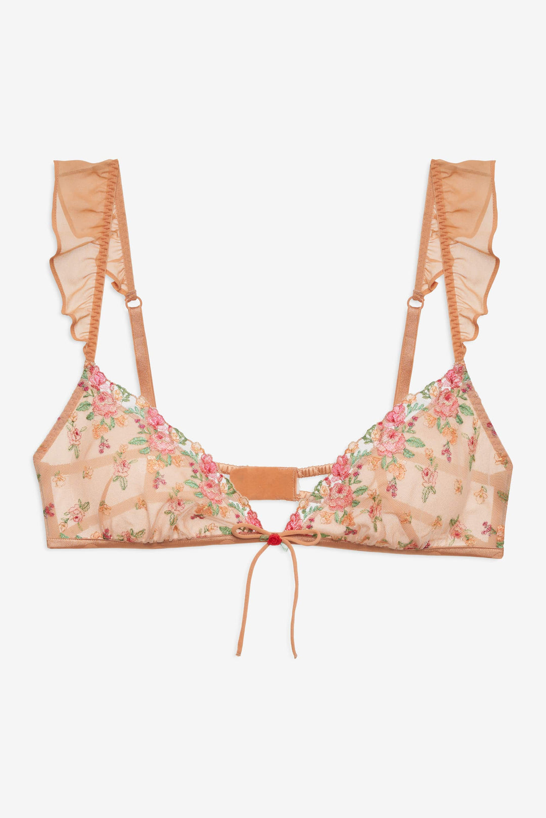 Glimmer Rosebud Bralette — Rose Gold
