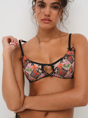 Paris Underwire Bra — Red