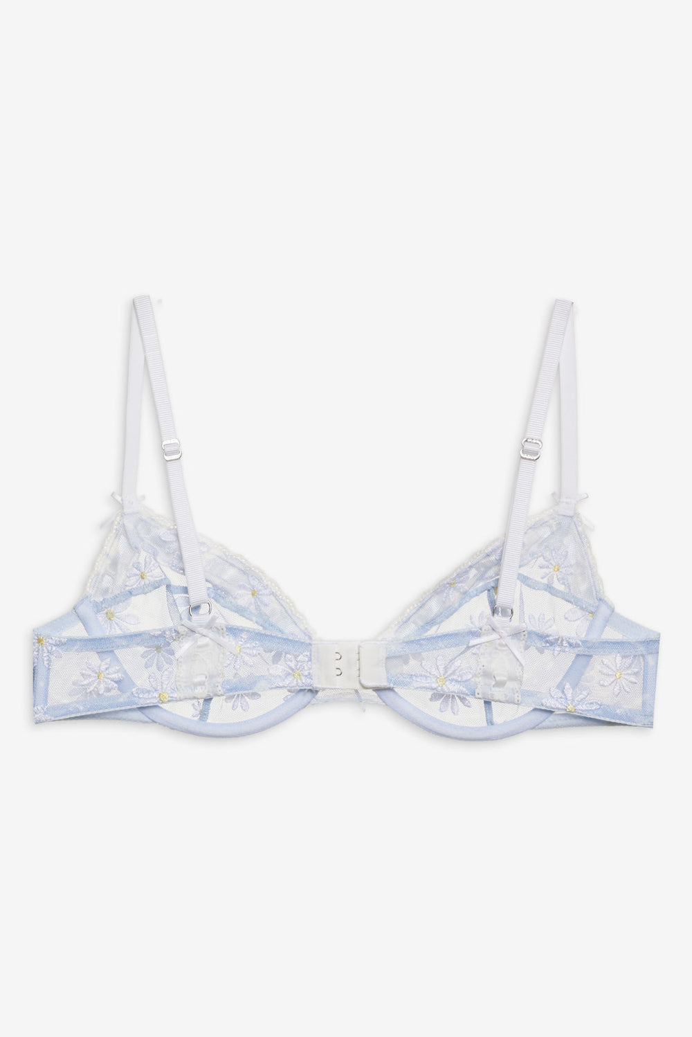 Dee Dee Daisy Underwire Bra — Blue