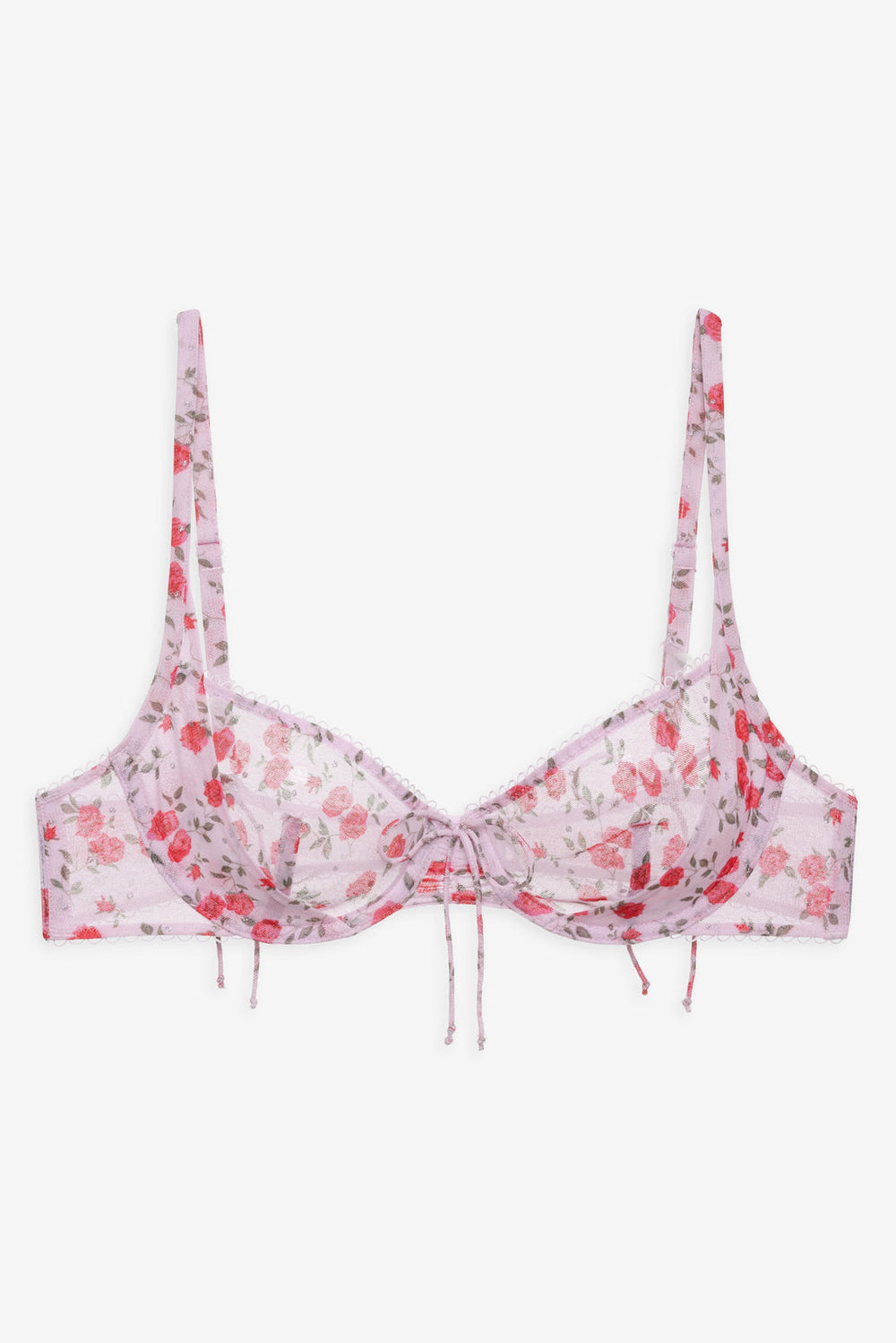 Lottie Underwire Bra — Pink
