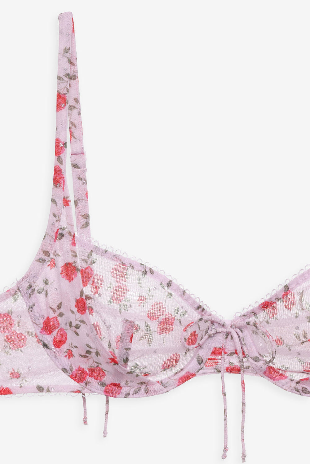 Lottie Underwire Bra — Pink