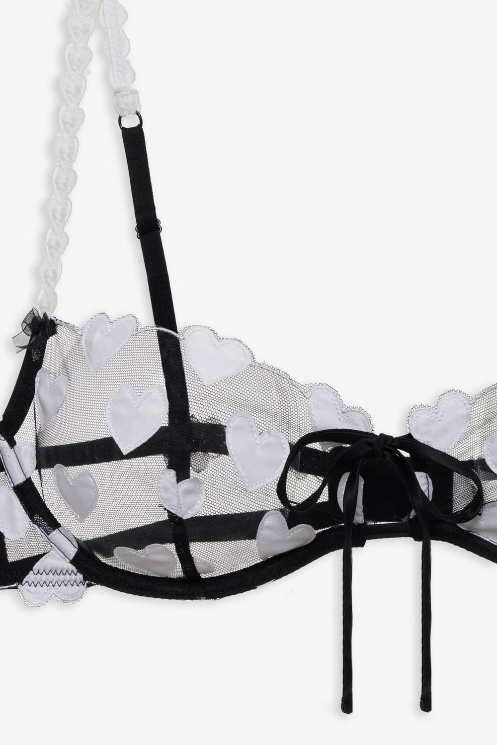 Mia Underwire Bra — Black