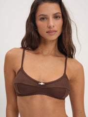 Elliana Bralette — Chocolate