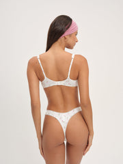 Elliana Underwire Bra — White