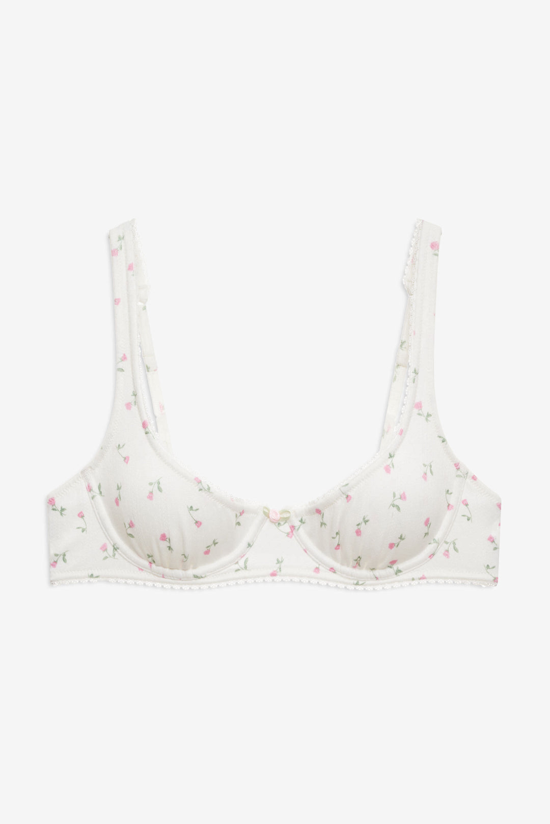 Elliana Underwire Bra — White