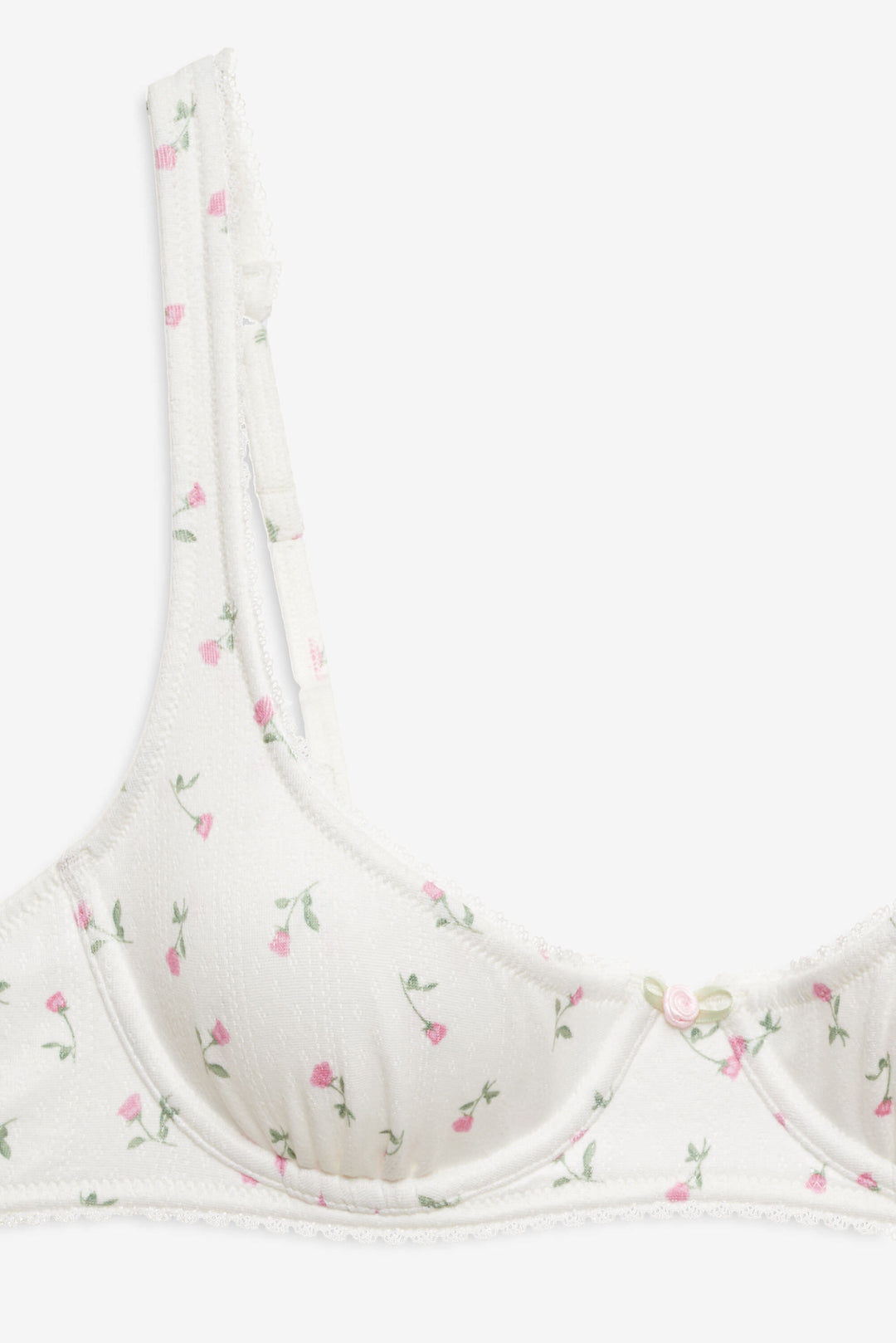 Elliana Underwire Bra — White