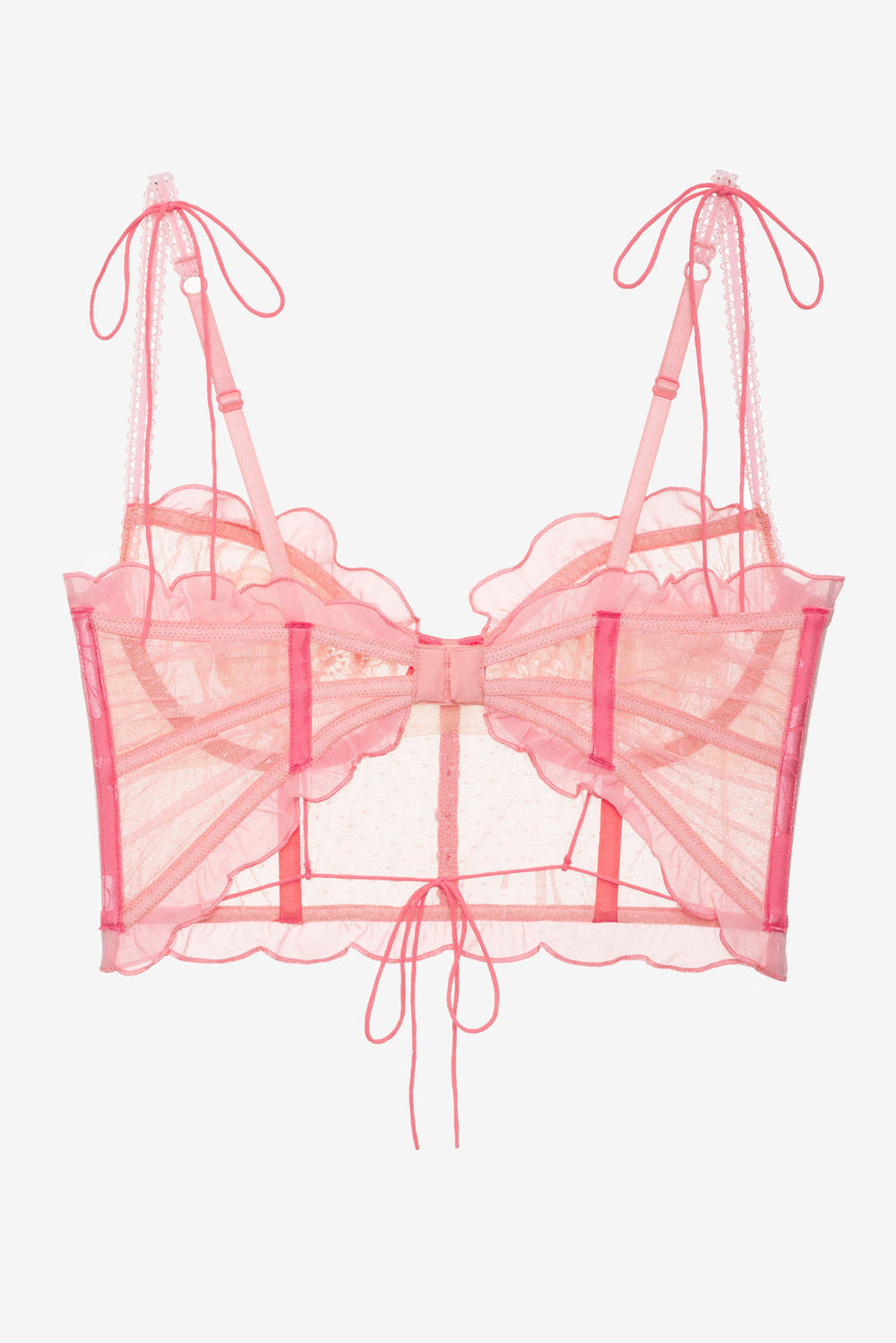 Seashell Bustier — Pink