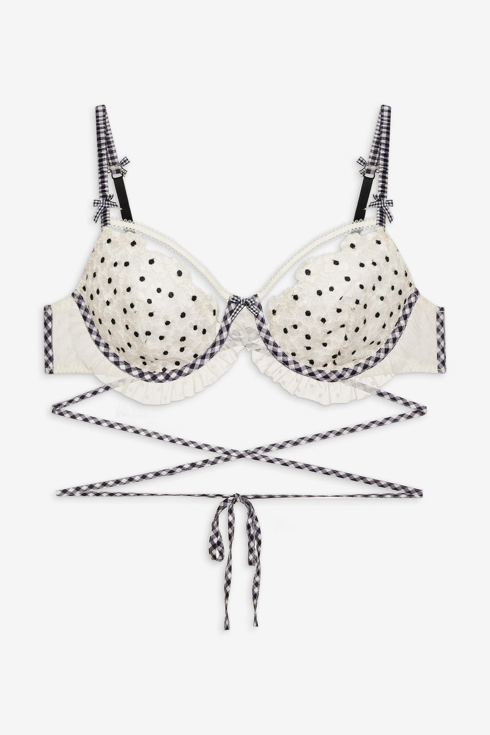 Odette Underwire Bra — White
