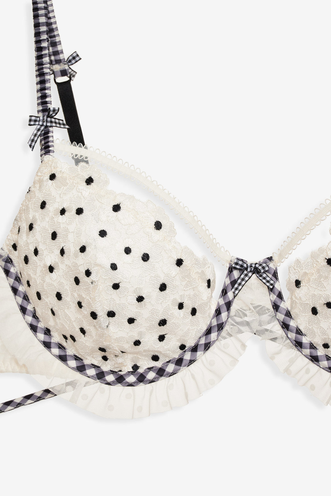Odette Underwire Bra — White