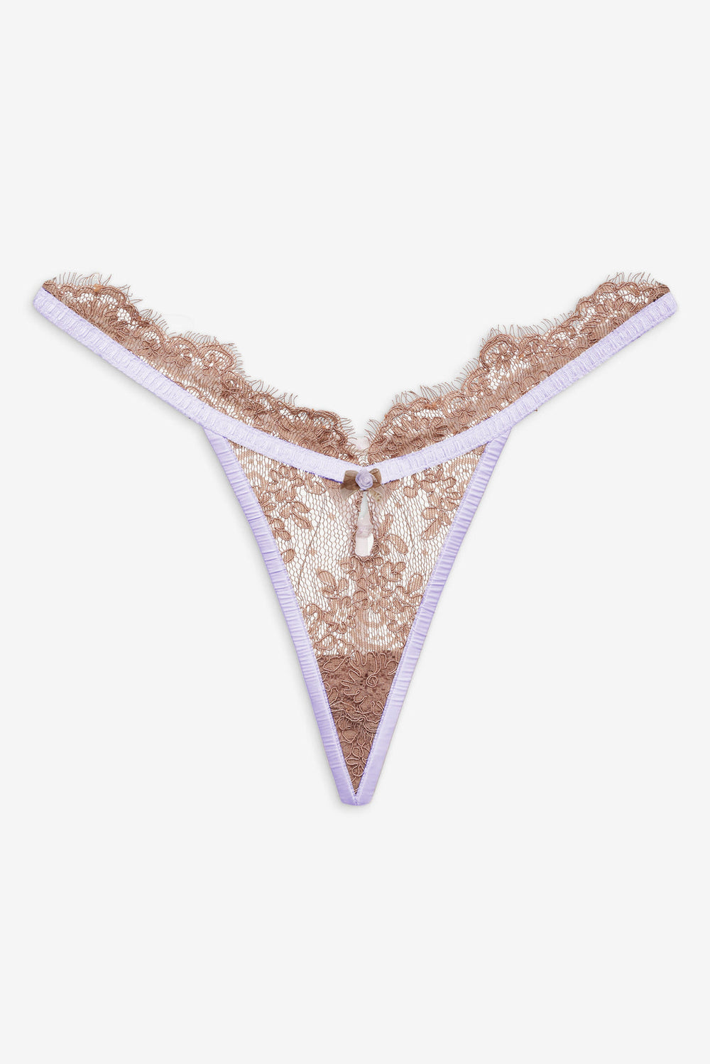 Holly Thong Panty — Chocolate