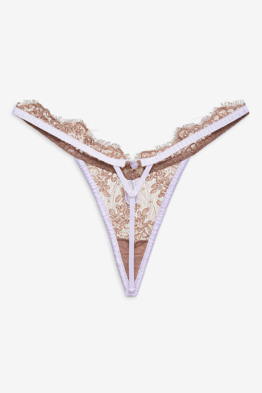 Holly Thong Panty — Chocolate