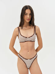 Bella Thong Panty — Brown