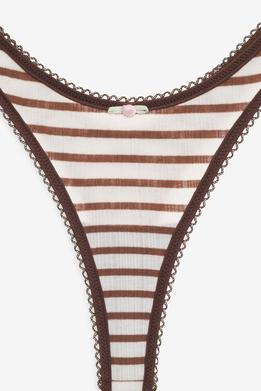 Bella Thong Panty — Brown