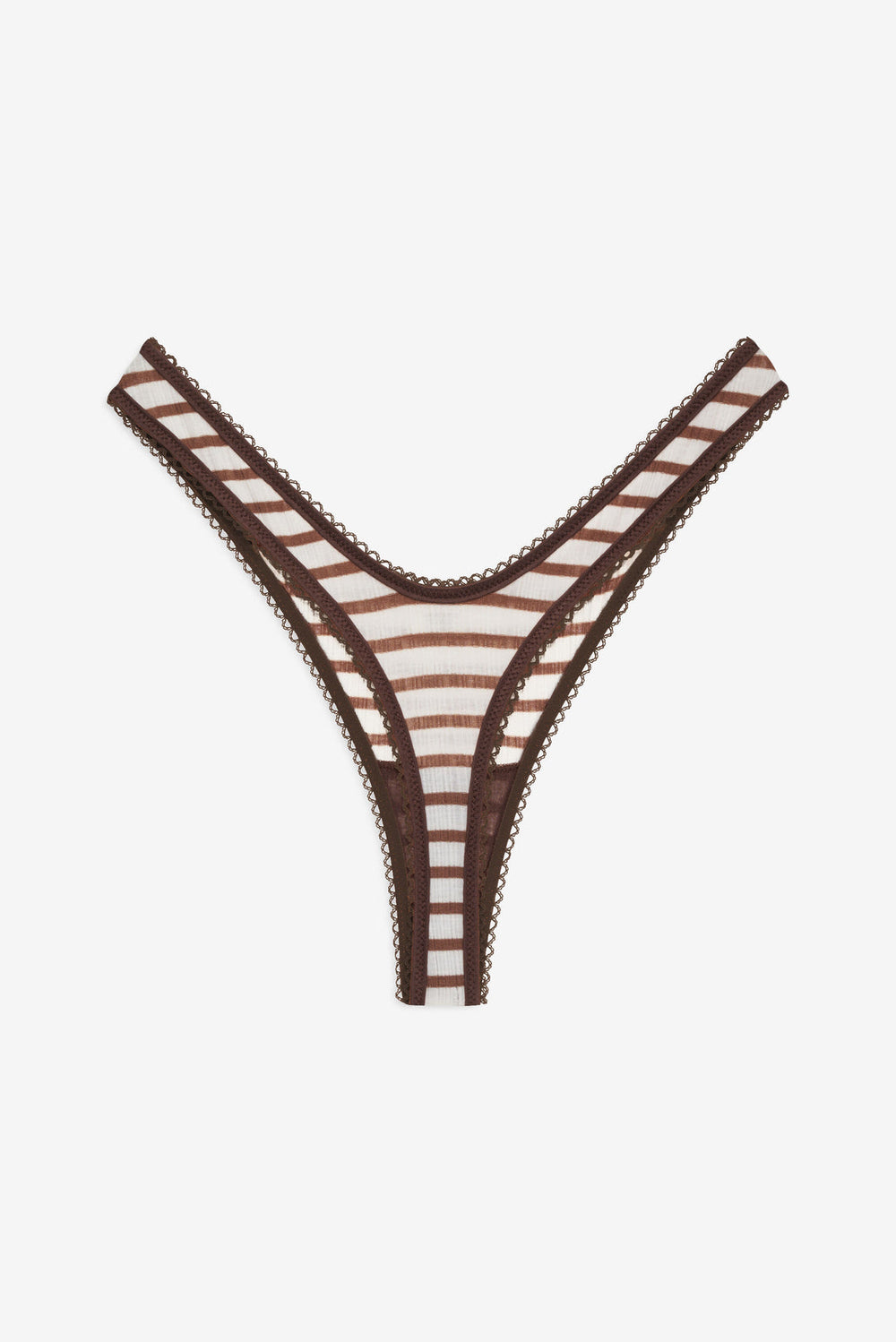Bella Thong Panty — Brown