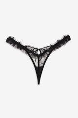 Sonja Thong Panty — Black