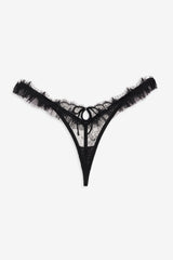 Sonja Thong Panty — Black