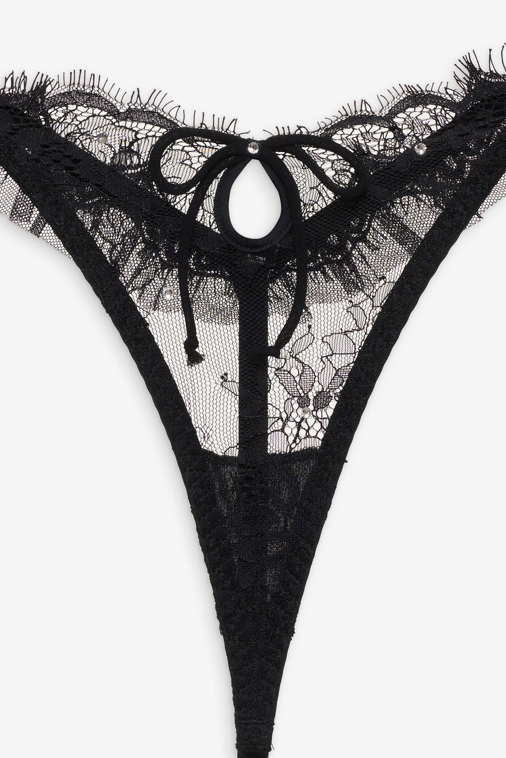 Sonja Thong Panty — Black