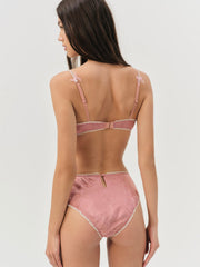 Juliet High-Waist Panty — Terracotta