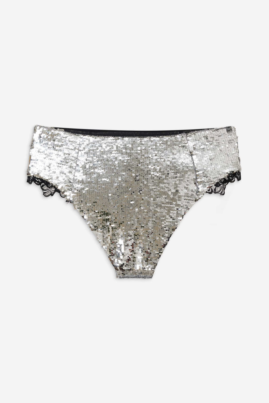 Maia High-waist Panty — Silver