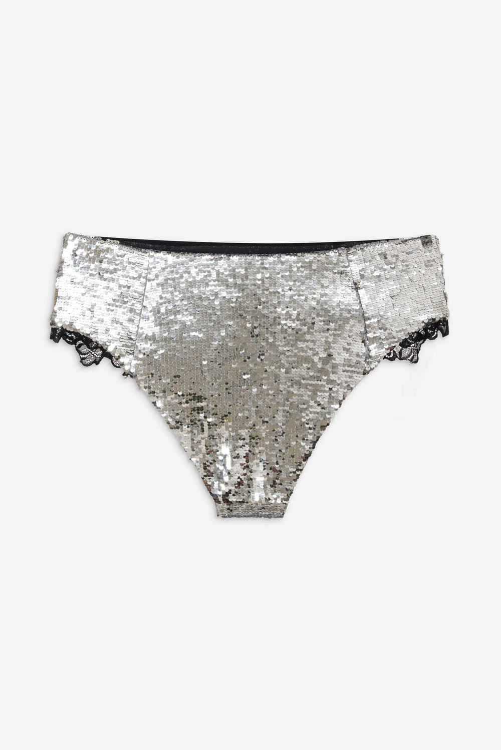 Maia High-waist Panty — Silver