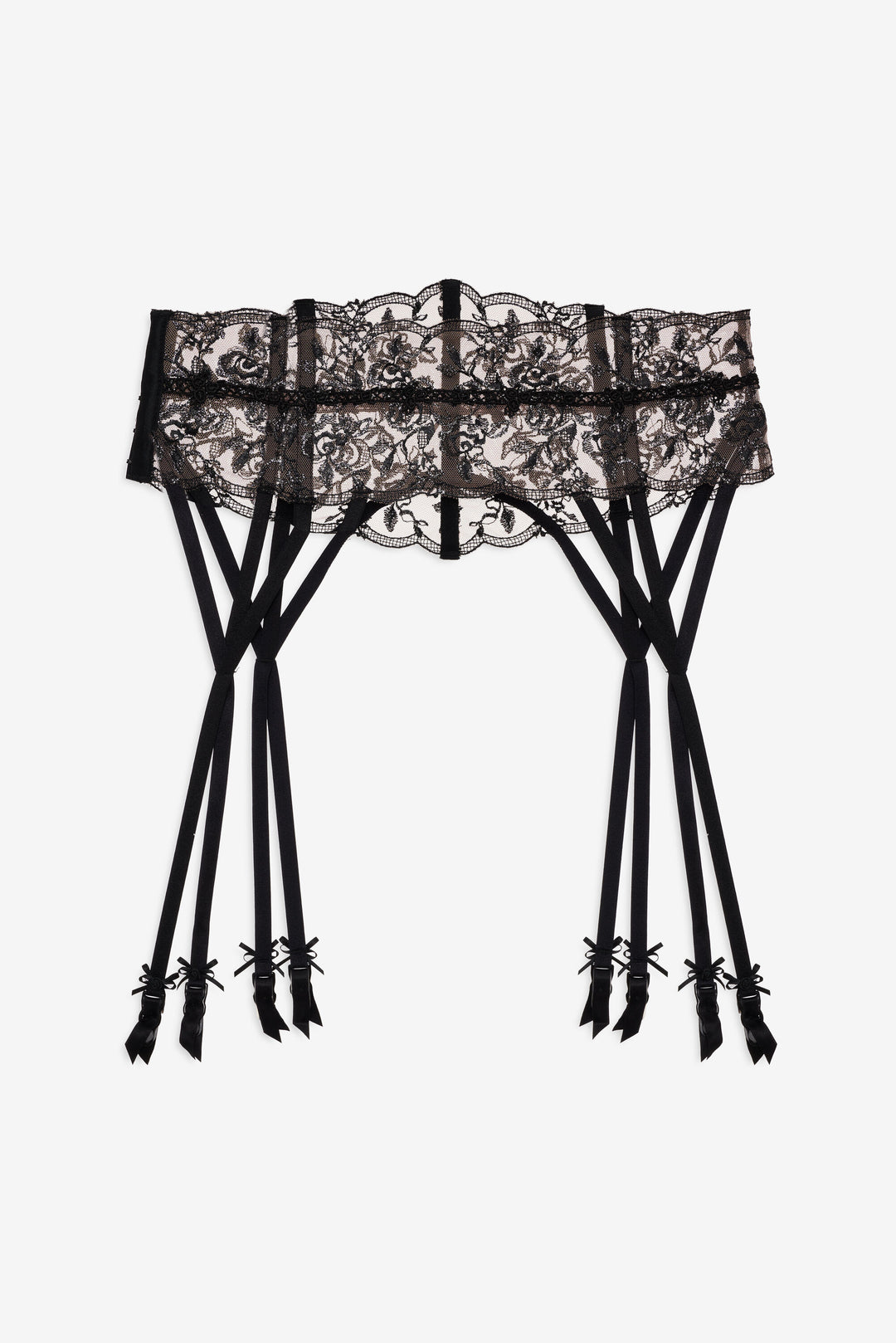 Sonia Garter Belt — Black