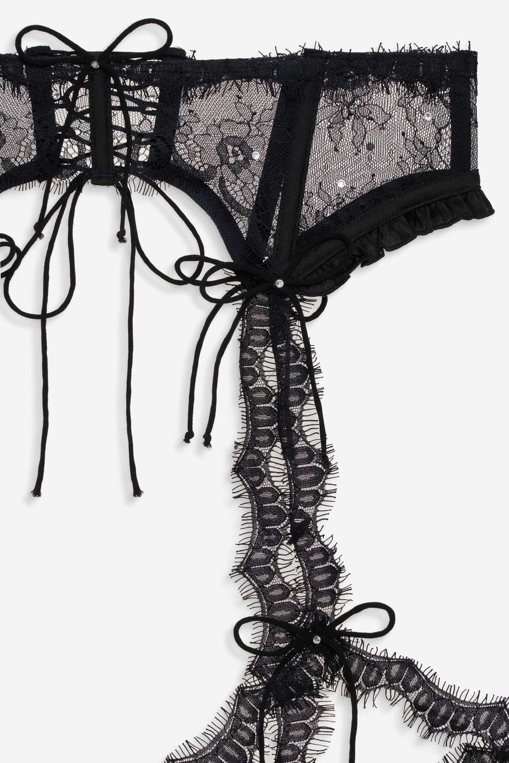Sonja Garter Belt — Black
