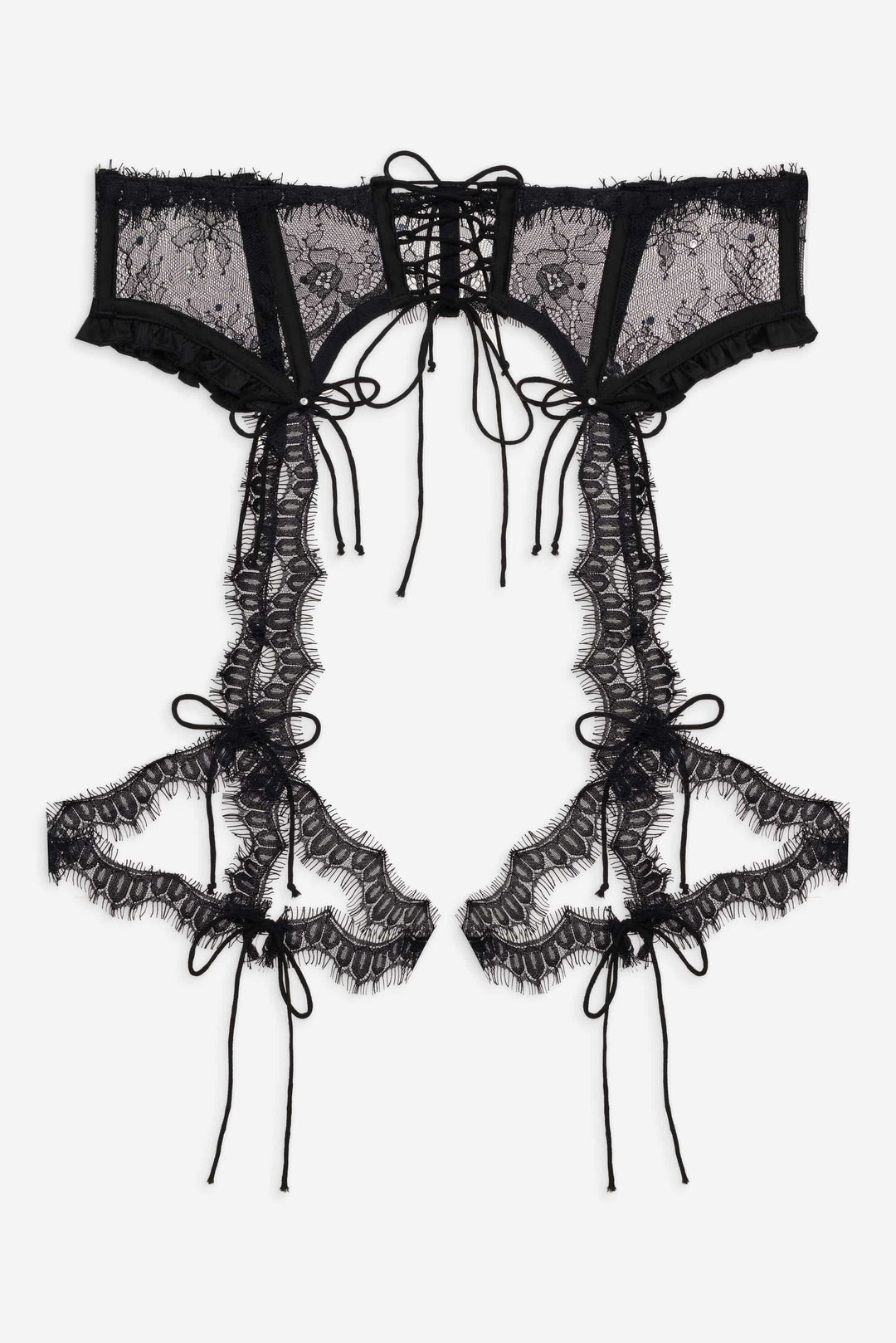 Sonja Garter Belt — Black