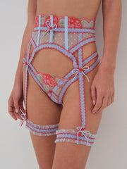 First Crush Garter — Blue